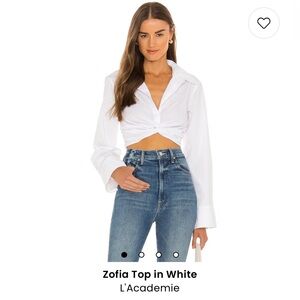 L'Academie Zofia Top in White